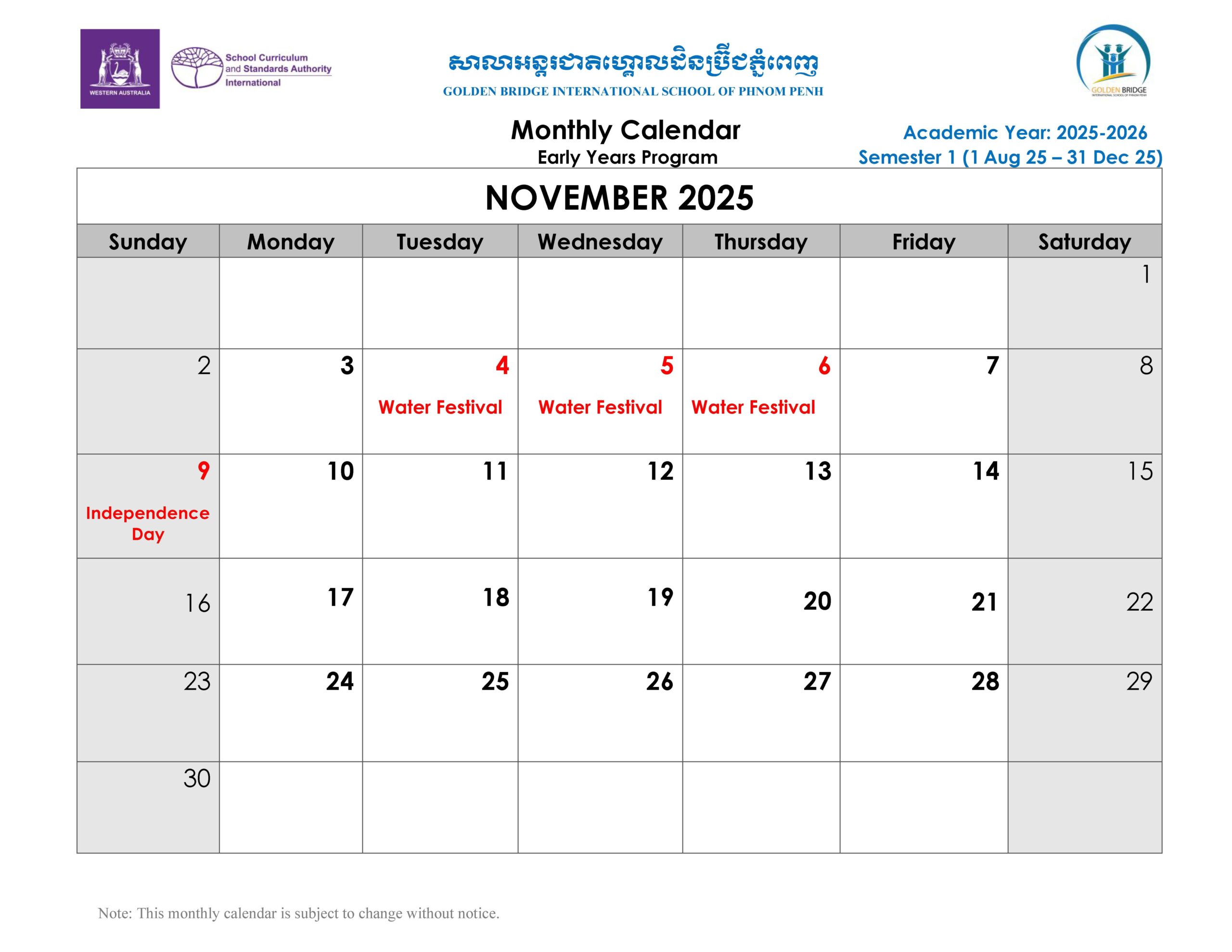 Early Childhood Education Program