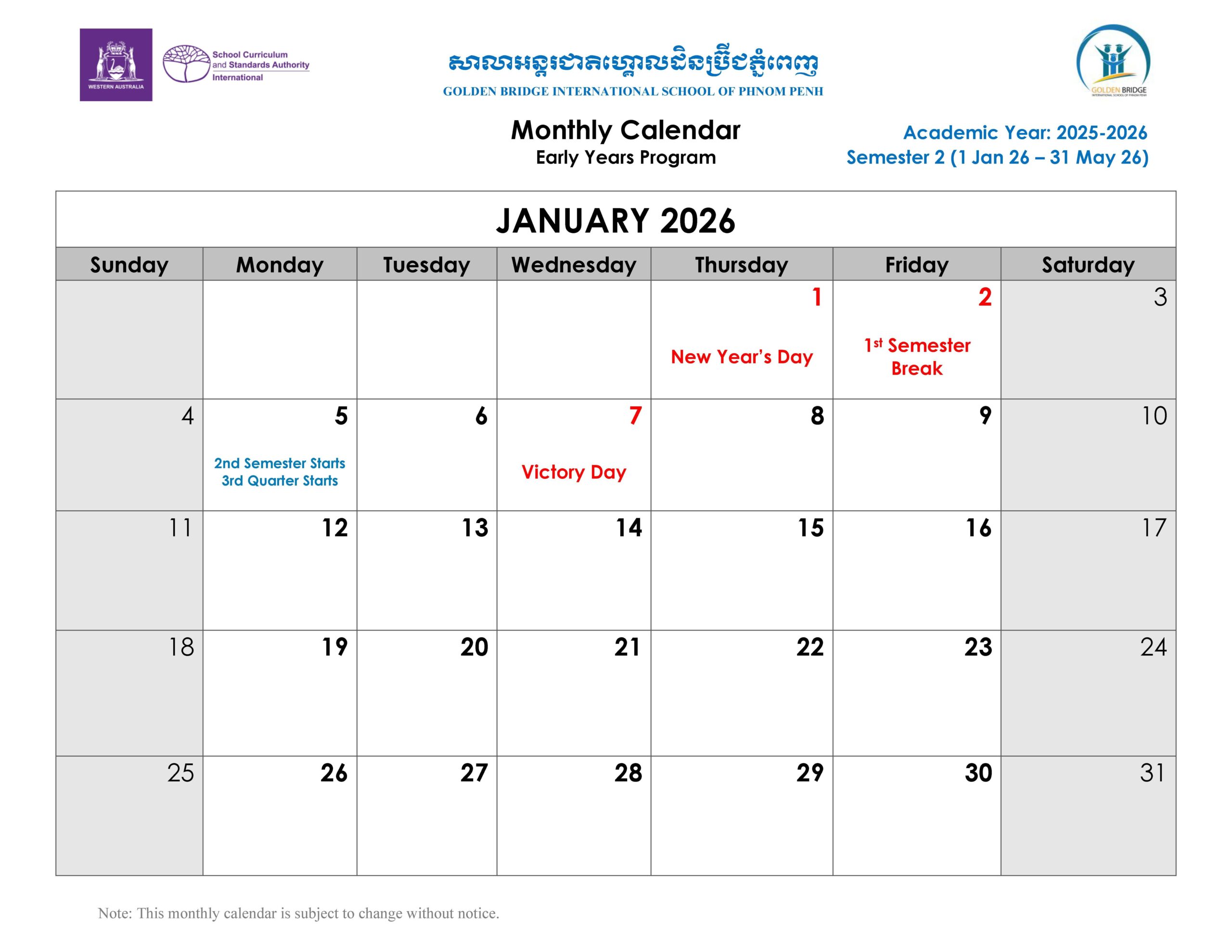 Early Childhood Education Program