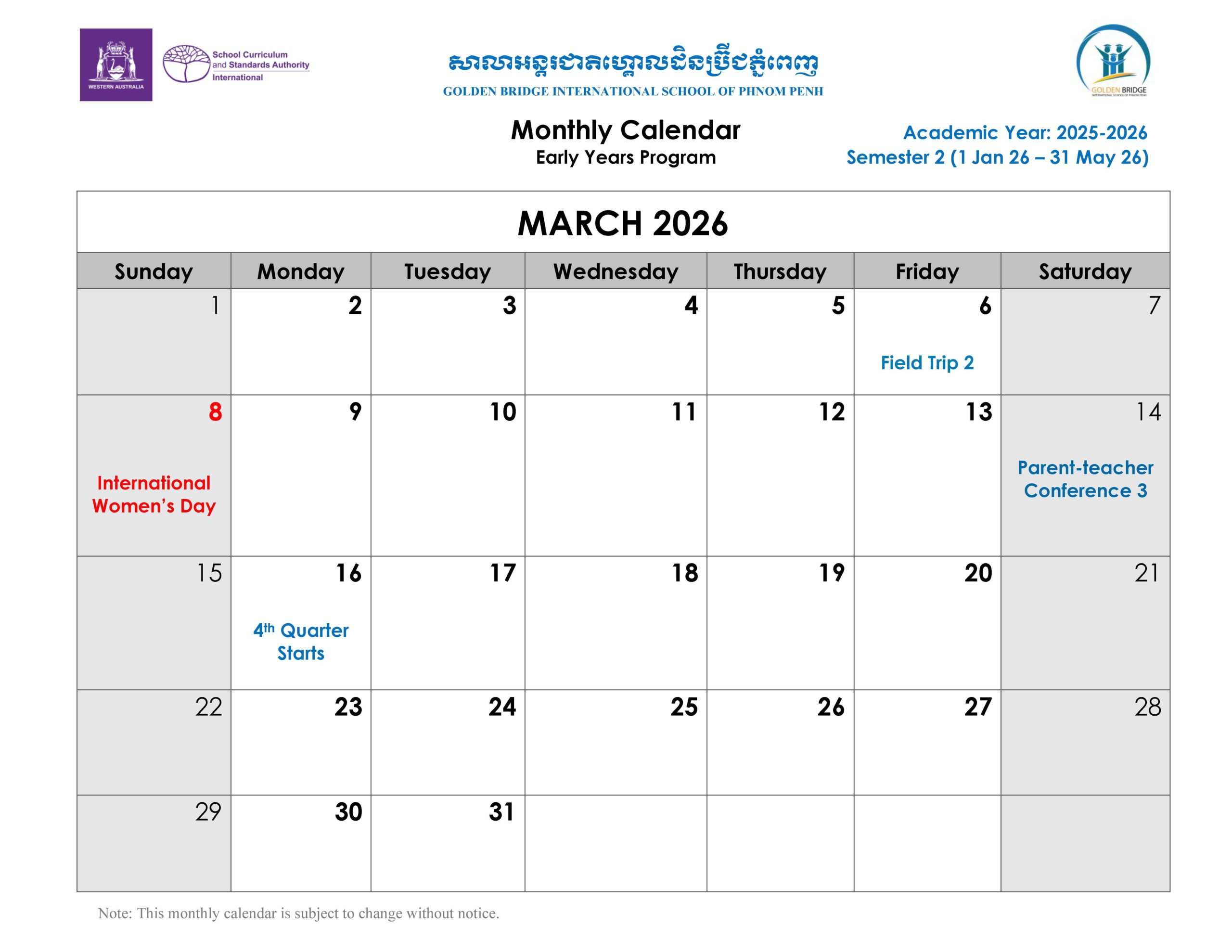 Early Childhood Education Program