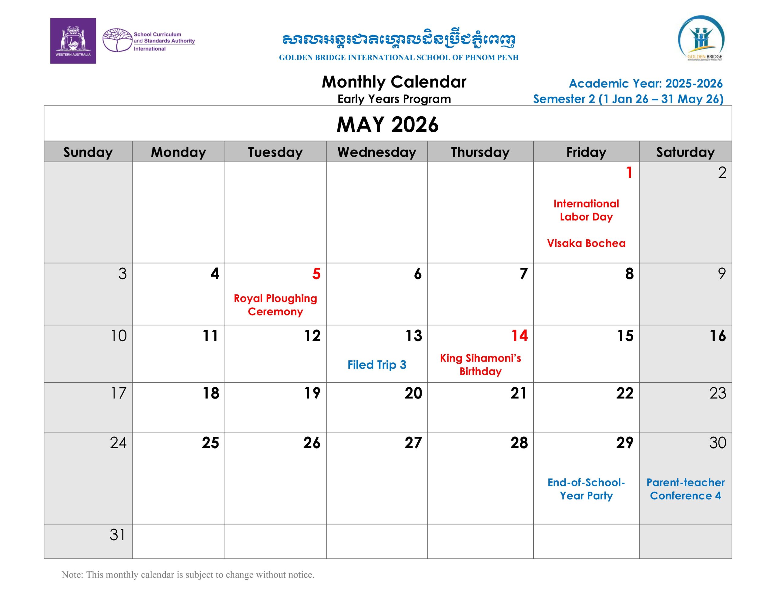 Early Childhood Education Program