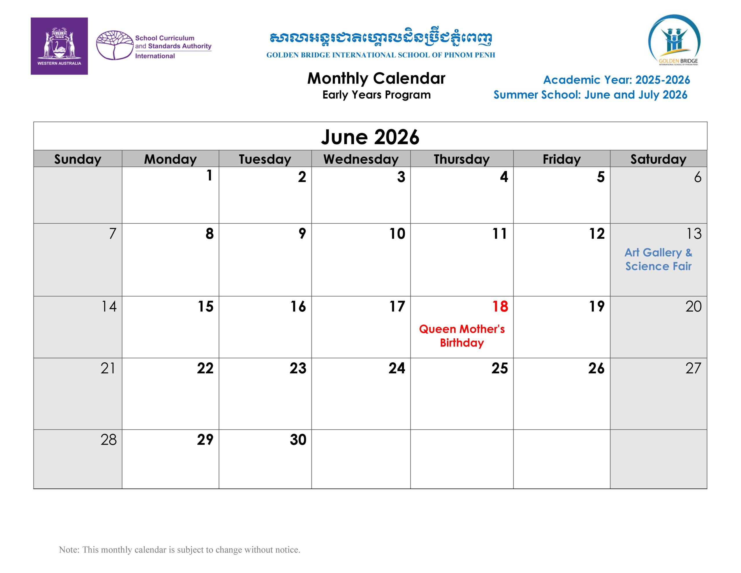 Early Childhood Education Program